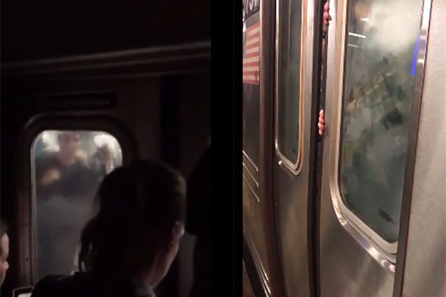 Last summer F train riders got trapped on a steamy, packed train.